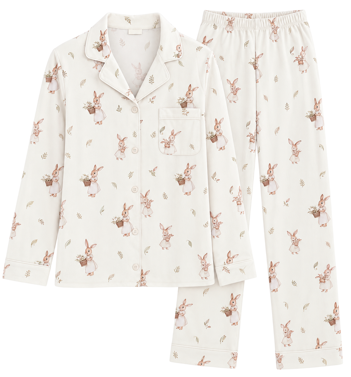 Hazel & Hare Womens Pyjama Set